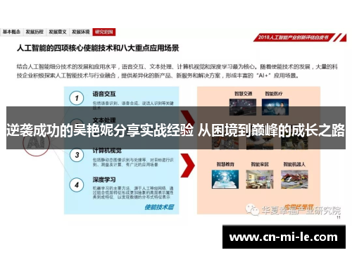 逆袭成功的吴艳妮分享实战经验 从困境到巅峰的成长之路